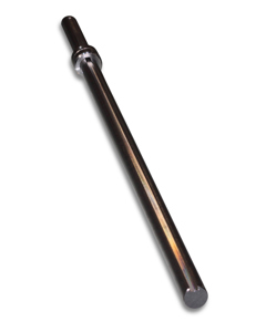 Shaft 20x700 standard groove w/2 set collars and feather key